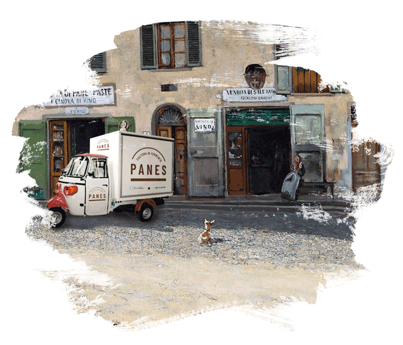 Laboratorio con forno collettivo PANES